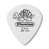 Dunlop - Tortex Jazz III White Picks Player Pack (12 Pack) - 0.88mm