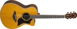 Yamaha - Guitare acoustique/électrique de concert AC3R en épicéa massif et palissandre - Vintage Natural