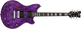 EVH - SA-126 Special Quilted Maple Electric Guitar with Case - Transparent Purple