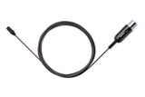 Shure - Microphone cravate cardioïde UniPlex avec connecteur TQG - Noir