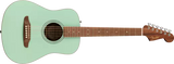 Fender - California Standard Redondo Mini Acoustic Guitar with Gigbag - Surf Green