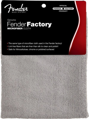 Fender - Factory Microfiber Cloth - Grey