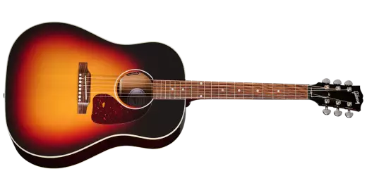 Gibson - J-45 Standard Acoustic/Electric Guitar with Hardshell Case - Tri Burst
