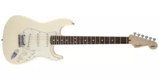 Fender - Guitare électrique Stratocaster Signature Jeff Beck - Blanc olympique