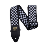 Bracelet premium à carreaux noirs et blancs Ernie Ball