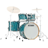 Tama - Starclassic Noyer/Boule, Coffret de 4 coquillages (22, 10, 12, 16) - Turquoise Pearl