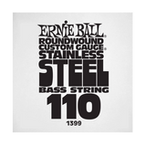 Corde simple pour basse électrique en acier inoxydable Ernie Ball .110