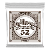 Ernie Ball - Corde simple Earthwood Phosphor Bronze - .052w