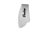Dunlop - Médiators en plastique, petits, blancs (paquet de 12)