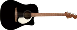 Fender - California Standard Redondo CE Acoustic/Electric Guitar - Black