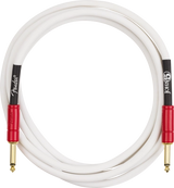 Fender - John 5 White/Red Instrument Cable - 10