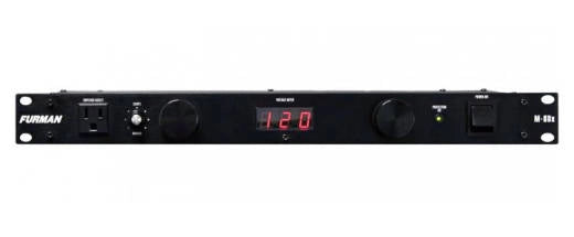 Furman - M-8DX Power Conditioner w/ Lights and Digital Meter