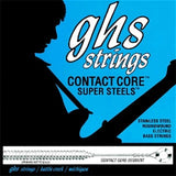 Cordes GHS - Jeu de cordes Contact Core Super Steels - Moyen (45-105)