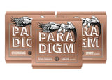 Cordes acoustiques Ernie Ball Paradigm - Phosphor-Bronze Light 11-52, lot de 3