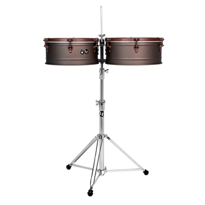 Percussions latines - 60e anniversaire, timbales 14 et 15 pouces - Bronze rustique