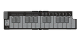 Korg - nanoKey Clavier MIDI pliable de poche - Noir