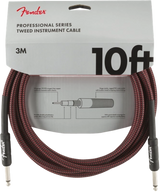 Fender - Professional Series Instrument Cable, 10, Red Tweed
