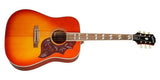 Epiphone - Inspiré par Gibson Masterbilt Hummingbird - Cerise vieillie Sunburst