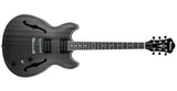 Ibanez - Artcore AS53 Hollow Body Guitar - Transparent Black Flat