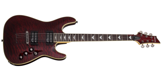 Schecter - Guitare électrique Omen Extreme-6 - Cerise noire