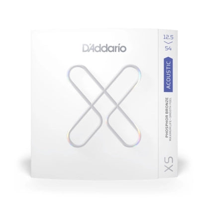 DAddario - Cordes pour guitare acoustique Light Plus avec revêtement - 12,5-54