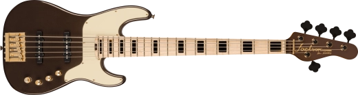 Jackson Guitars - Adam Blackstone Gladys Jackson Pro Series Signature Basse de concert 5 cordes, touche en érable - Black Stone