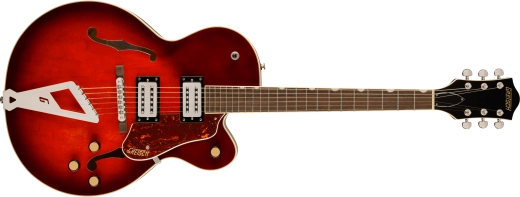 Guitares Gretsch - Guitare à corps creux G2420 Streamliner avec Chromatic II, touche en laurier, micros BroadTron BT-3S - Claret Burst