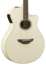 Yamaha - Guitare électro-acoustique APX600 - Blanc vintage