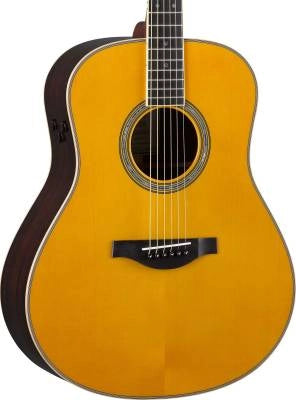 Yamaha - TransAcoustic Original Jumbo Guitar - Vintage Tint with Gigbag