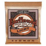 Cordes pour guitare acoustique Ernie Ball Earthwood Light Phosphor Bronze