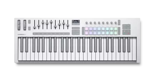Novation - Launchkey 49 MK 4 MIDI Controller - White