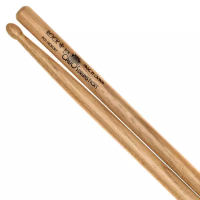 Baguettes de batterie Los Cabos - Baguettes de batterie en hickory rouge roche