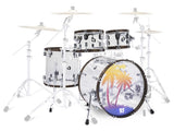Pacific Drums - 25th Anniversary Clear Acrylic 4-Piece Shell Pack (22,10,12,16)