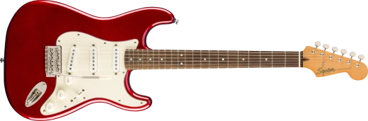 Squier - Stratocaster Classic Vibe 60s, touche en laurier - Rouge pomme d'amour