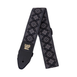 Sangle de guitare Ernie Ball - Regal Black Jacquard