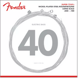 Fender - Cordes de basse en acier nickelé 7250 40-100