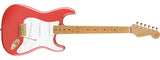 Fender - Stratocaster Vintera II 50s édition limitée, touche en érable torréfié - Fiesta Red