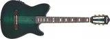 Ibanez - FRH20 Nylon Acoustic/Electric Guitar - Dark Emerald Burst Low Gloss