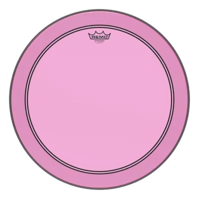 Peau de grosse caisse Remo Powerstroke P3 Colortone - Rose - 22