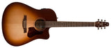 Seagull Guitars - Guitare acoustique/électrique Entourage CW épicéa/merisier - Autumn Burst