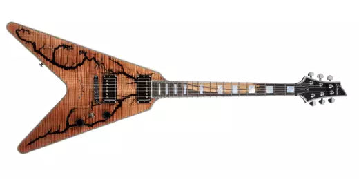 Schecter - Guitare électrique électro-résine V-1 - Naturel brillant