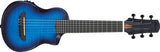 Ibanez - AUP10FMNE AU Tenor Chambered Acoustic/Electric Guitar with Gigbag - Transparent Blue Sunburst
