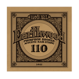Corde simple pour basse acoustique Ernie Ball .110 Earthwood Phosphor Bronze