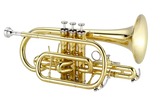 Cornet Jupiter - JCR700UQ en si bémol avec embouchure de style américain et étui sac à dos - Laque
