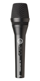 AKG - P3S Dynamic Handheld Microphone with On/Off Switch