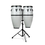 Percussions latines - Découvrez le set de congas - Gris ardoise