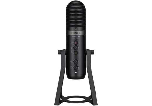 Yamaha - AG01 Live Streaming USB Microphone - Black