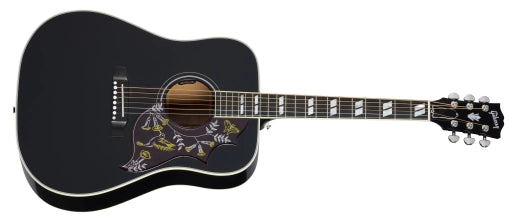 Gibson - Guitare acoustique/électrique standard Hummingbird avec étui rigide - Ébène