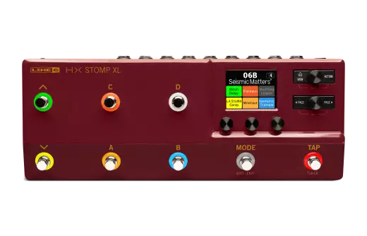 Line 6 - HX Stomp XL - Burgundy