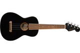 Fender - Avalon Tenor Ukulele, Walnut Fingerboard - Black